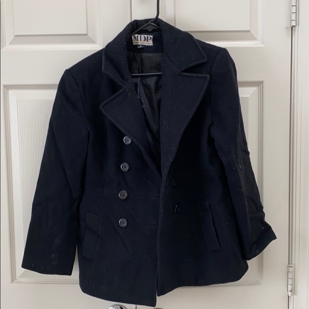 Women’s Petite Large Peacoat
